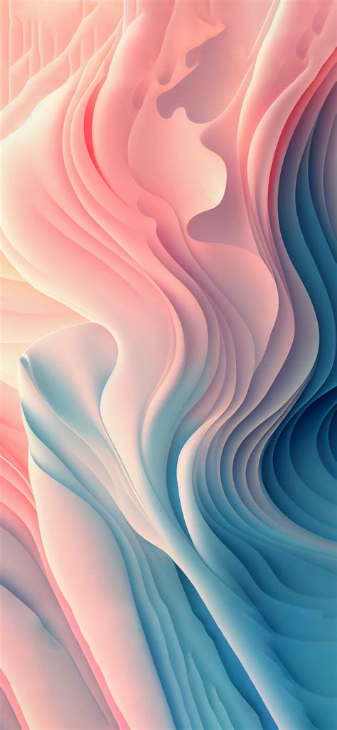 Abstract Pastel Waves Wallpapers Abstract Aesthetic Wallpapers