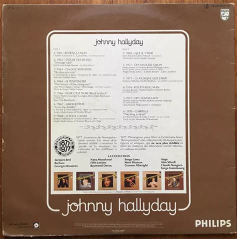 JOHNNY HALLYDAY CHANTE Ses Plus Grands Succès De 1961 À 1976 LP 33T