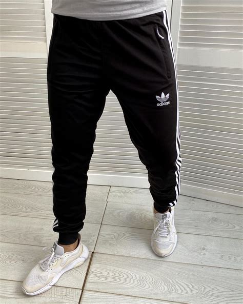 Спортивные штаны Adidas мужские адидас черные спортивные штаны с ...