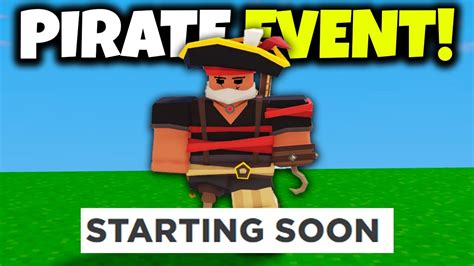 Pirate Live Event Update🏴‍☠️ Leaks Roblox Bedwars Youtube