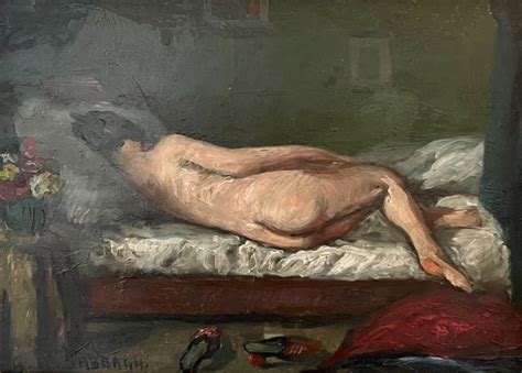 Georges Hanna Sabbagh Reclining Naked Model Catawiki