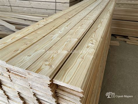 Вагонка из лиственницы 12,5х96 «Штиль»