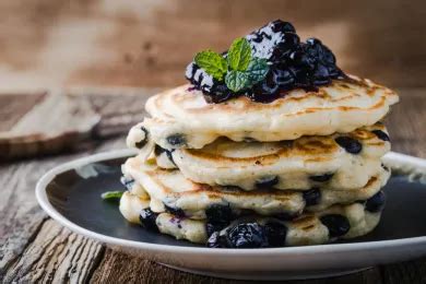 Recette Pancakes Aux Myrtilles Supertoinette