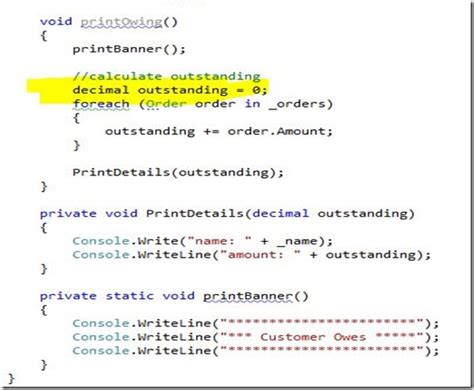 Syed Bashar Code Smells Long Method Refactoring Using Resharper