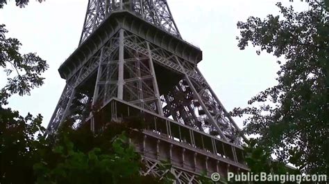 A Cute Girl Is Fucked By 2 Guys With Big Dicks In Public By Paris