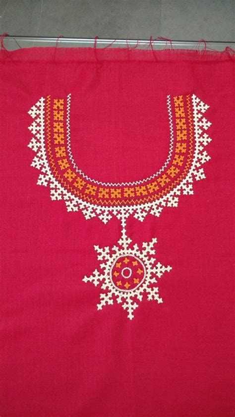 Latest Kutch Work Neck And Dress Designs In 2022 Hand Embroidery