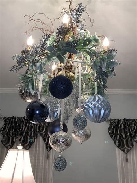 Silver Blue Christmas Color Combinations Winter Inspired Holiday Decor