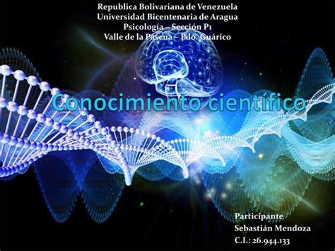 Mapa Mental Conocimiento Científico Ppt