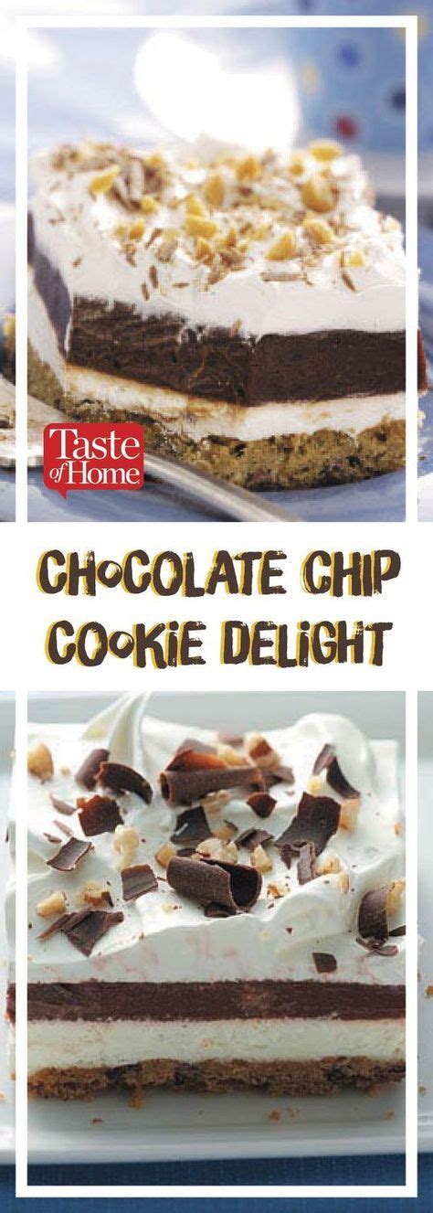 Chocolate chip cookie delight recipe – Artofit