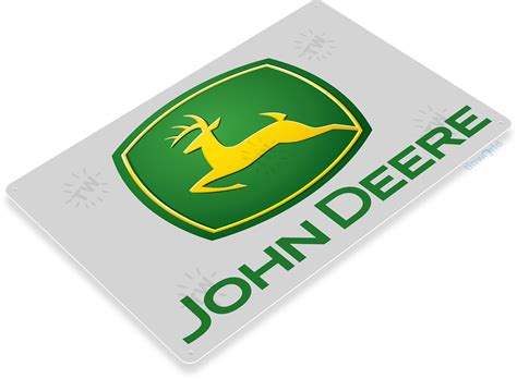 John Deere Sign B088 Tinworld Vehicle Signs