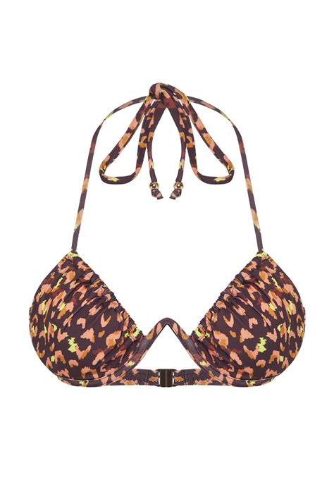 Trendyolmilla Leopar Desenli Gen Ba Lamal Bikini St Tbess Bu Fiyat Yorumlar