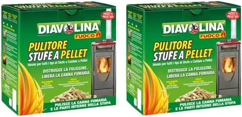 Generico Diavolina Spazzacamino Pulitore Stufe A Pellet Offerta Per