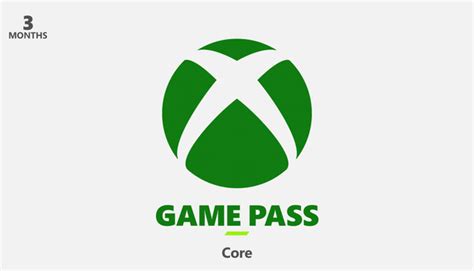 Buy Xbox Game Pass Core 3 Months Microsoft Store