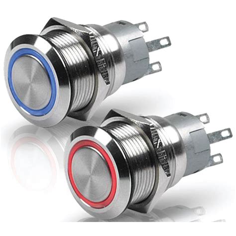 Stainless Steel LED Switches