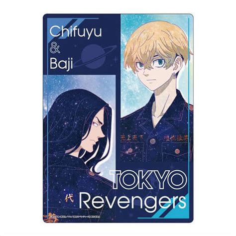 駿河屋 場地圭介＆松野千冬 Kv3 ギャラクシーシリーズ B5下敷き 「東京リベンジャーズ」（下敷き）