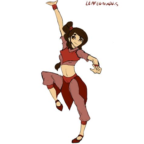 First Time Drawing Ty Lee Thelastairbender