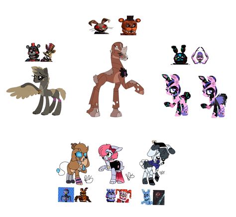 Mlp Fnaf Collab With Lcgyzma1 By X Xriverx X On Deviantart