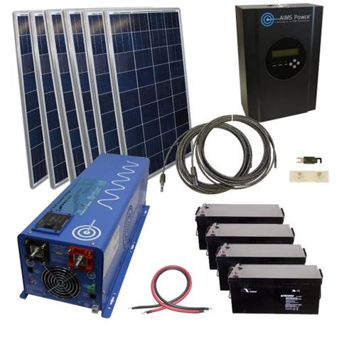 Aims Kitb K B W Solar Kit With Kw Inverter Vac