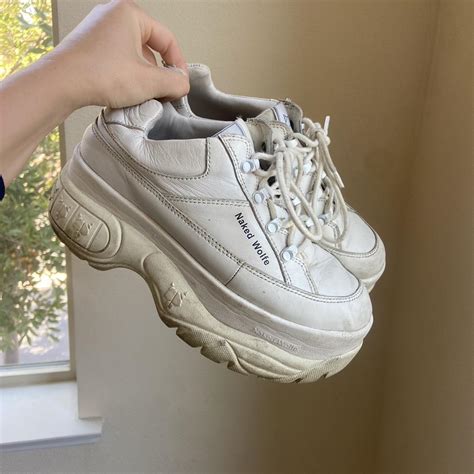 Naked Wolfe Platform Sneakers Slightly Discolored Depop