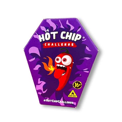 Hot Chip Challenge La Chip La Plus Piquante Du Monde 3g