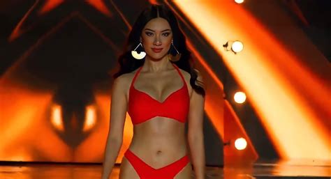 Kim Duyên trình diễn bikini nóng bỏng trước thềm chung kết Hoa hậu Siêu quốc gia 2022 Học Cắt Tóc