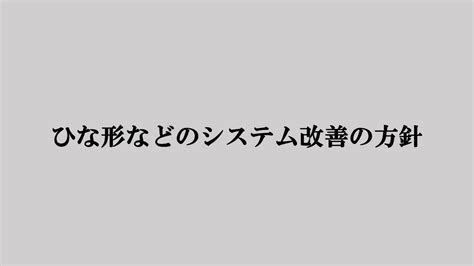 ひな形などのシステムの改善についての方針 障がい者福祉サービス｜システムハウス築