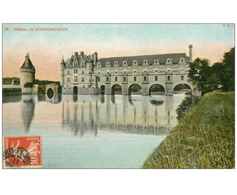 carte postale ancienne 37 CHENONCEAUX Château 1911 Cartes Postales