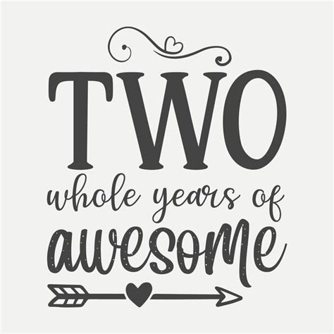 Premium Vector Two Whole Years Of Awesome Birthday Vector Tshirt