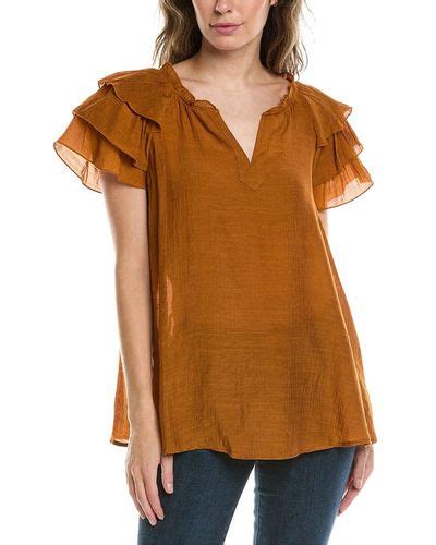 Orange Nanette Lepore Tops For Women Lyst