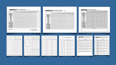 Attendance Sheets For Daycare Providers