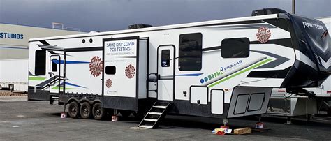 COVID 19 Molecular Mobile Trailer Reduces Stress On Major Film Sites