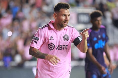 Lionel Messi Participou De Gols Em Todos Os Jogos O Inter Miami