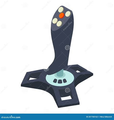 Juego Joystick Icono Estilo Isom Trico Stock De Ilustraci N