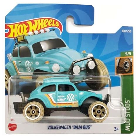 Базовая машинка Hot Wheels VOLKSWAGEN BAJA BUG голубая Хот Вилс Mattel арт 5785 HCW52