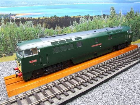 Heljan O Gauge Item 5285 Br Green Class 52 Diesel Loco Western Yeoman D1035 Electric 2 Rail