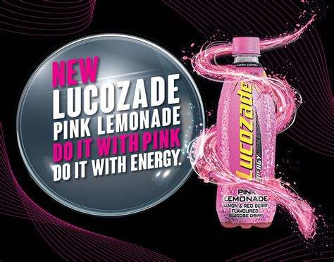 Lucozade Pink Lemonade Behance