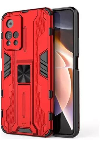 Funda Para Redmi Note 12 Pro 4g Supersonic Cristal 9d Color Rojo