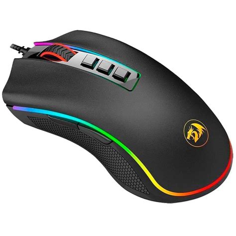 Mouse Redragon Cobra Fps Rgb 24000 Dpi Negro