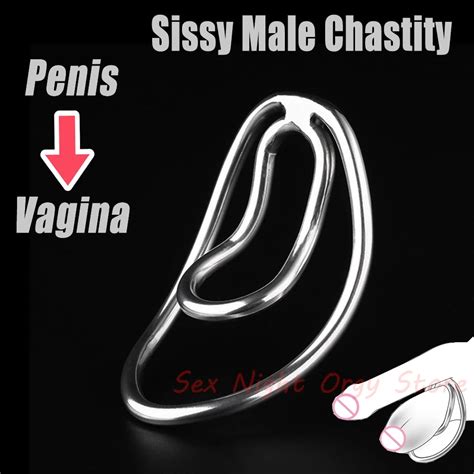 Panty Chastity Lock By Fufu Clip For Sissy Male Mimic Female Pussy