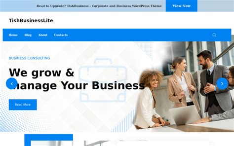 Tishbusinesslite Tema Gratuito De Wordpress Para Empresas Y Empresas