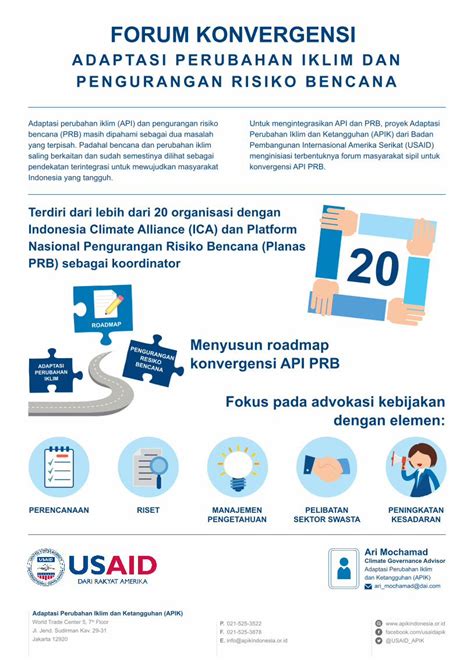 PDF ADAPTASI PERUBAHAN IKLIM DAN PENGURANGAN RISIKO RENCANA AKSI