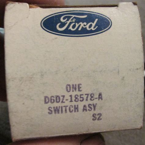 Nos Ford Maverick Mercury Comet Heater Control Switch