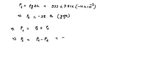 Solved The Inlet Contraction And Test Section Of A Laboratory Wind