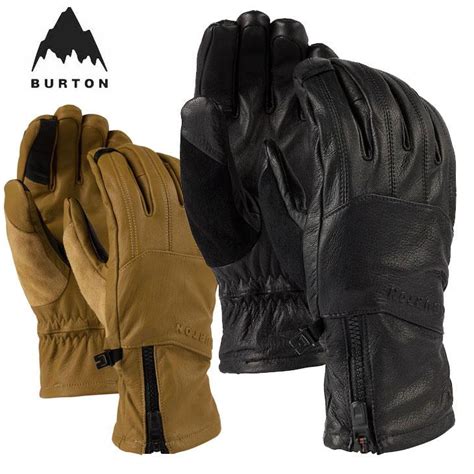 Burton Ak Leather Tech Gloves Ship