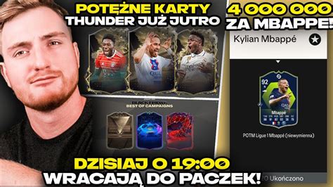 Kto Otrzyma Kart Thunder Starsze Specjalne Karty O Mbappe Potm