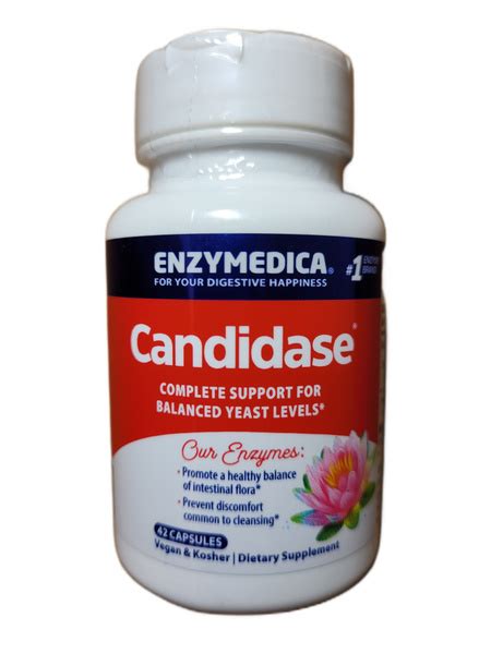Кандидаза Enzymedica Candidase, ферменты энзимы для пищеварения, 42 ...