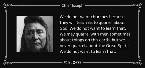 TOP 25 QUOTES BY CHIEF JOSEPH (of 96) | A-Z Quotes