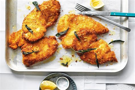 Matt Moran S Chicken Schnitzel With Parmesan Crust Recipes Au