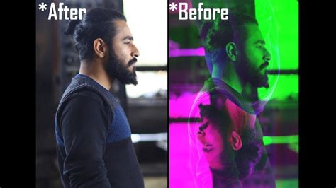 How To Make Double Color Exposure Photo Quick Prince Tutorials