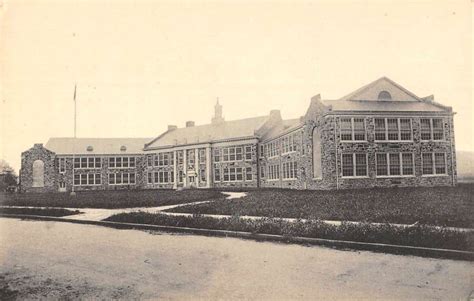 Muncy Pennsylvania Creek Public School Street View Antique Postcard ...